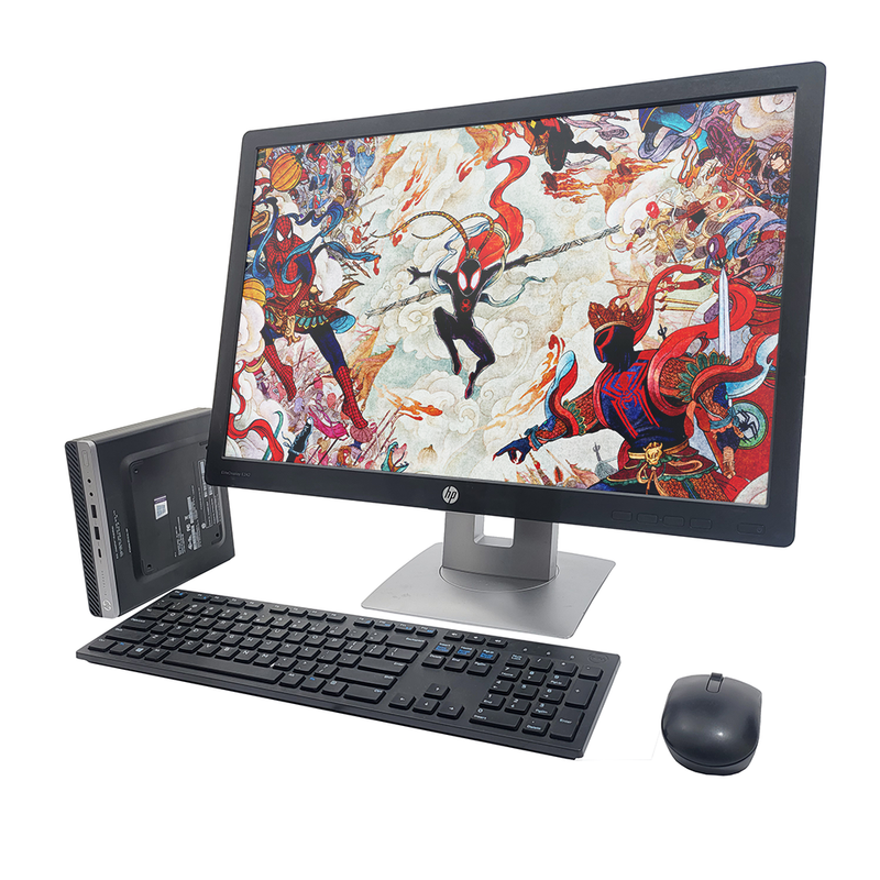 CPU HP Elitedesk 600 G3 Core I5 6ta 250gb Ssd 8ram Monitor 23