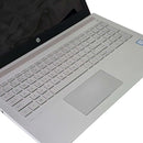 Laptop HP Pavilion 15 color rojo con pantalla táctil y teclado retroiluminado disponible en Canemtek México