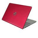 Laptop HP Pavilion 15 color rojo con pantalla táctil y teclado retroiluminado disponible en Canemtek México
