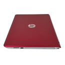 Laptop HP Pavilion 15 color rojo con pantalla táctil y teclado retroiluminado disponible en Canemtek México