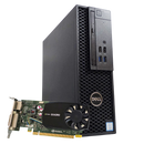 Workstation Compacto Dell Precision 3420 | Xeon E3-1225 v5 | 16GB RAM | 256GB SSD | Nvidia K620 2GB | Perfecta Para Diseño Grafico