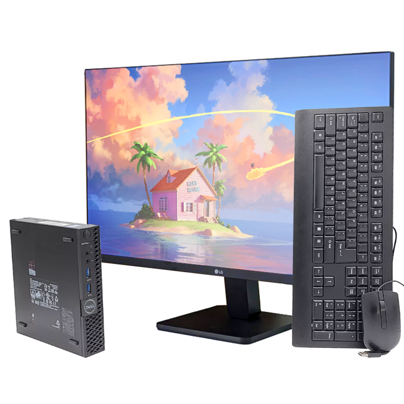 Mini CPU Dell Optiplex Core i5 8va Gen 16gb RAM 256gb SSD
