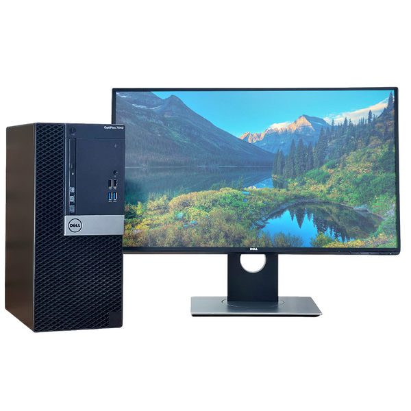 Potente Cpu Dell MT Core I7 6ta 16gb Ram 512gb Ssd Wifi