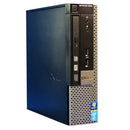 Computadora Dell Optiplex USFF ultra compacta con monitor cuadrado Dell P1917S ideal para espacios reducidos en México