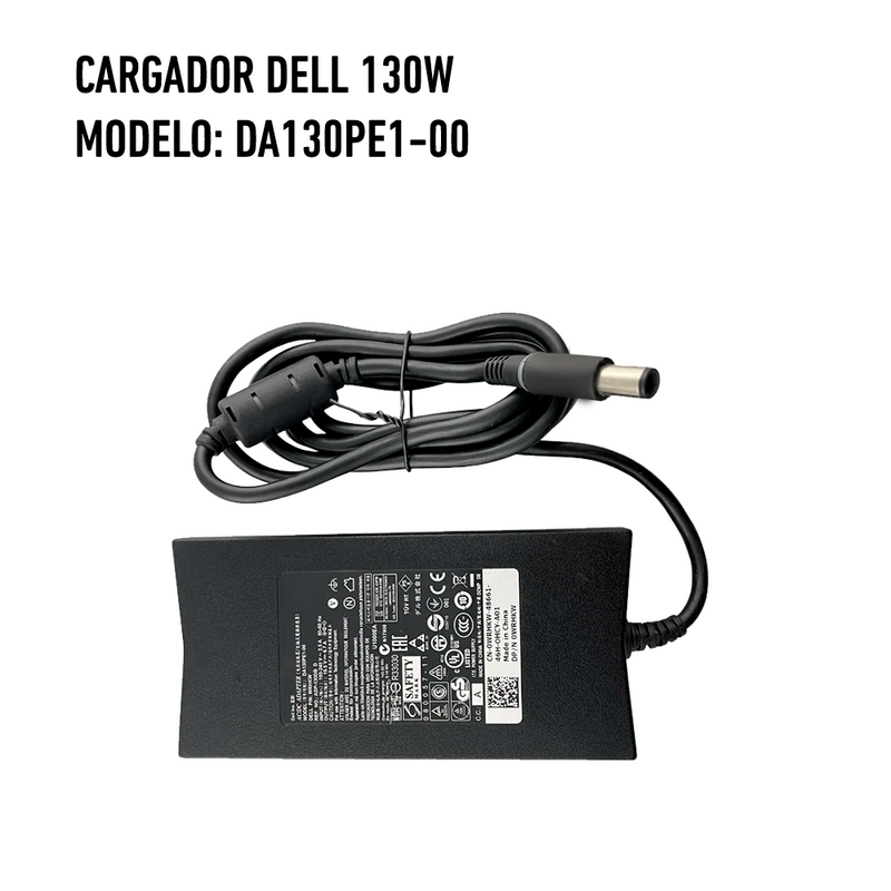 Cargador Dell De 130W 19.5v 6.7 A Original
